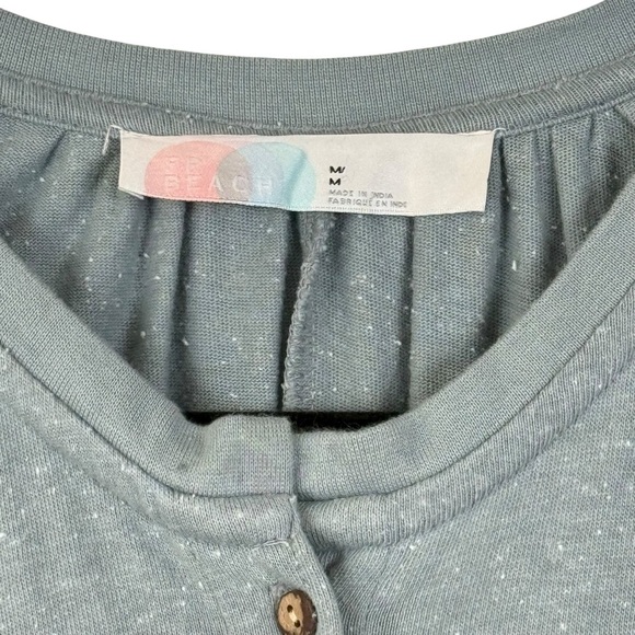 By Together Free People Beach Collection Knit Jumpsuit Seafoam Green Size Medium - Picture 11 of 16